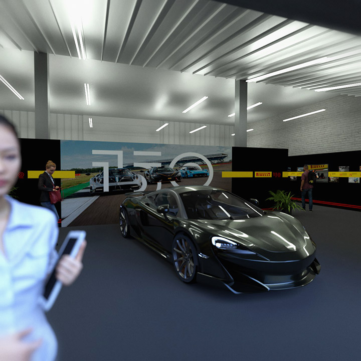 Pirelli pzero exhibition